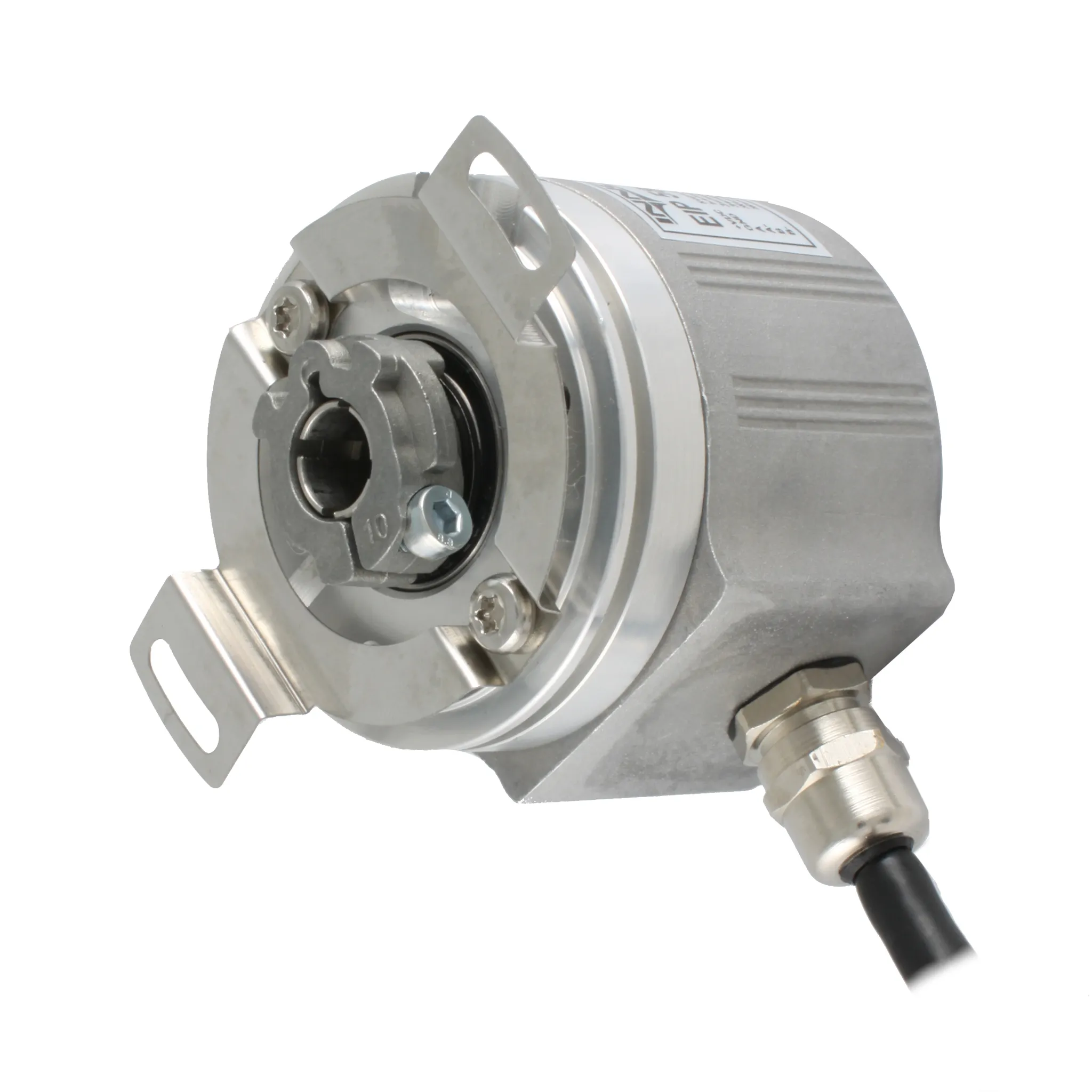 Инкрементальный программируемый энкодер D=58мм, полый вал 10мм, 3000 имп/об, 5…30VDC, выход TTL/HTL с инверсией, IP5