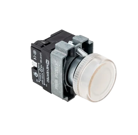 Сигнальная лампа белый, 220V AC/DC