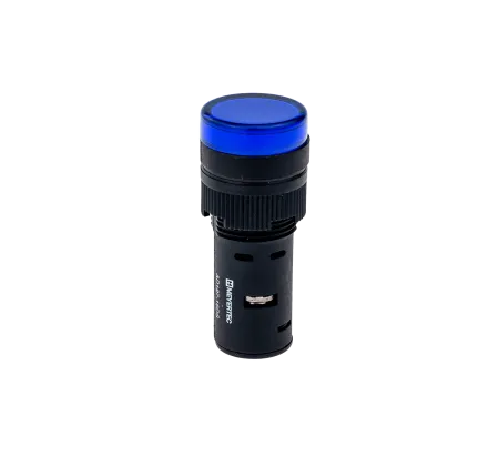 Сигнальная лампа 16мм, синий, 24V AC/DC