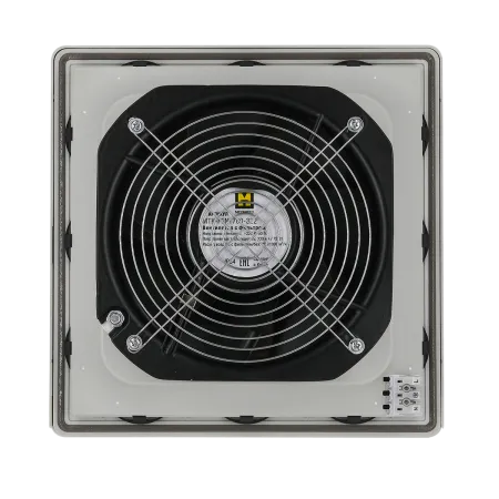 Вентилятор с фильтром, расход воздуха: с фильтром/без -700/1000 м3/ч, 220В AС, IP54 MTK-FFNT700-322