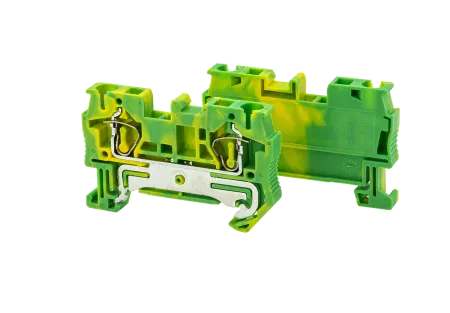 Клемма пружинная "Земля", 4 мм²