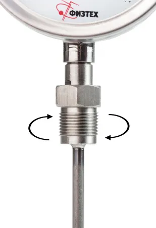 Термометры биметаллические коррозионностойкие ТБф-222 IP65 с возможностью гидрозаполнения (Диаметр: 100 мм, 160 мм)