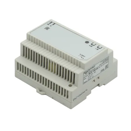 Источник питания INNOCONT. Вход: 220VAC, 1.6А, выход: 100W, 24VDC, 4.2A, типы защиты: КЗ, перегрузка,-10 +50С, IP20, перенапряжение SB-D-100-24