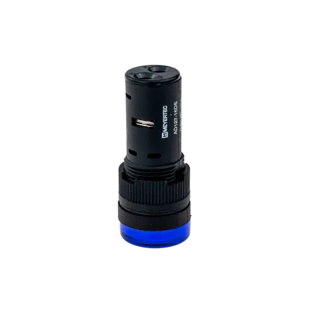 Сигнальная лампа 16мм, синий, 24V AC/DC