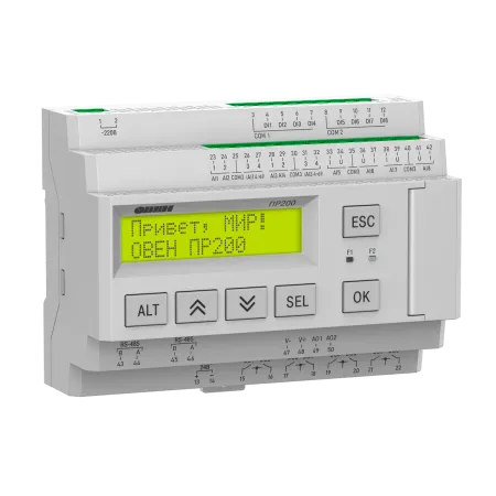 ПР200-х8 специализированная модификация ПР200 для автоматизации систем обратного осмоса  и контроля уровня жидкости