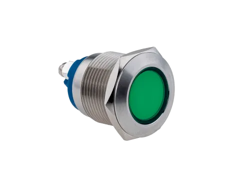 Сигнальная лампа зеленая, 24В AC/DC, IP67