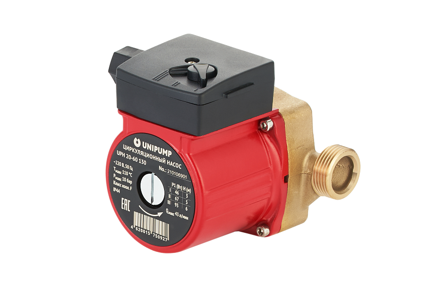 Циркуляционный насос UNIPUMP UPH 20-60 130